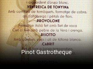 Pinot Gastrotheque reserva de mesa