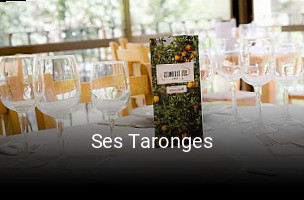 Reserve ahora una mesa en Ses Taronges