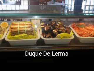 Reserve ahora una mesa en Duque De Lerma