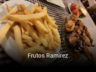 Frutos Ramirez reserva de mesa