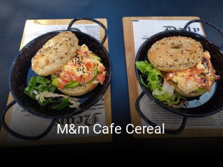 M&m Cafe Cereal reservar en línea