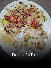 Reserve ahora una mesa en Eskinita De Turia