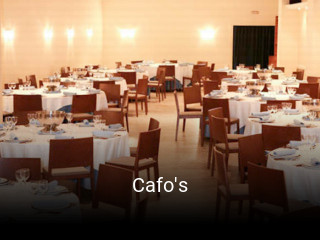 Cafo's reservar mesa