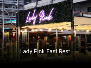 Lady Pink Fast Rest reserva de mesa