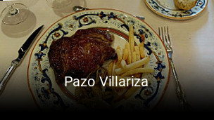 Pazo Villariza reservar mesa