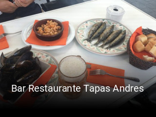 Reserve ahora una mesa en Bar Restaurante Tapas Andres