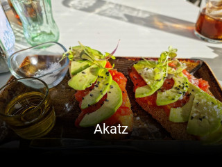 Reserve ahora una mesa en Akatz