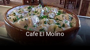 Reserve ahora una mesa en Cafe El Molino