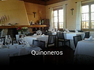 Reserve ahora una mesa en Quinoneros