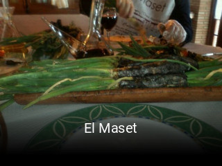 Reserve ahora una mesa en El Maset