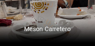 Reserve ahora una mesa en Meson Carretero