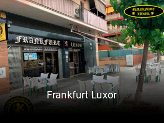 Frankfurt Luxor reserva de mesa