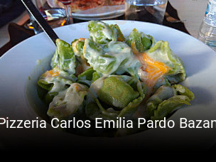 Reserve ahora una mesa en Pizzeria Carlos Emilia Pardo Bazan