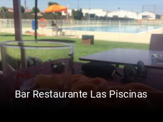 Bar Restaurante Las Piscinas reserva de mesa