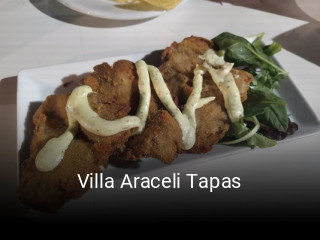 Reserve ahora una mesa en Villa Araceli Tapas