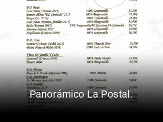 Panorámico La Postal. reservar en línea
