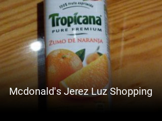 Mcdonald's Jerez Luz Shopping reserva de mesa