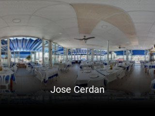 Reserve ahora una mesa en Jose Cerdan