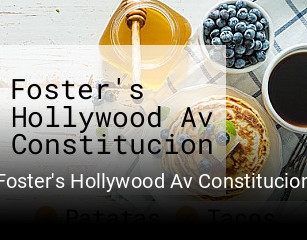 Foster's Hollywood Av Constitucion reserva