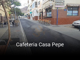 Cafeteria Casa Pepe reserva