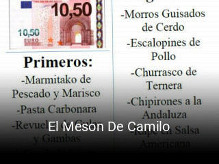 El Meson De Camilo reserva
