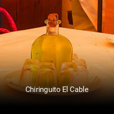 Reserve ahora una mesa en Chiringuito El Cable
