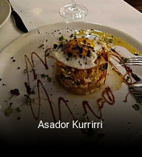Asador Kurrirri reservar mesa