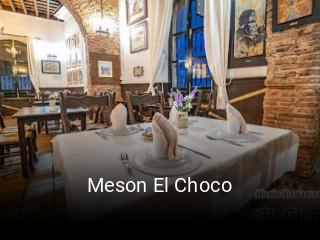 Meson El Choco reserva de mesa