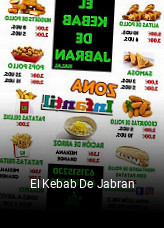 Reserve ahora una mesa en El Kebab De Jabran