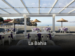 Reserve ahora una mesa en La Bahia