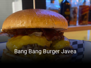 Bang Bang Burger Javea reservar mesa