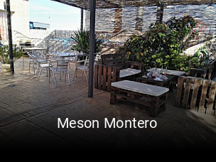 Meson Montero reservar mesa