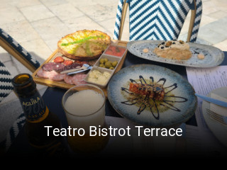 Teatro Bistrot Terrace reservar mesa