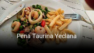 Pena Taurina Yeclana reserva de mesa