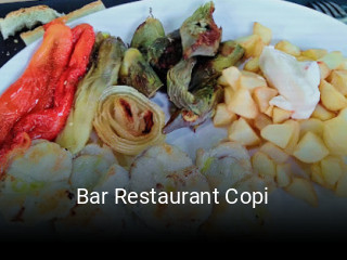 Reserve ahora una mesa en Bar Restaurant Copi