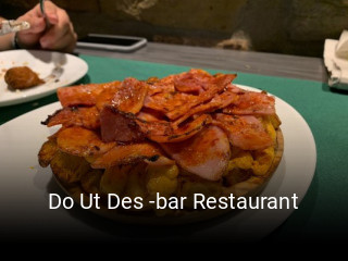 Reserve ahora una mesa en Do Ut Des -bar Restaurant