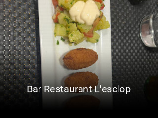 Bar Restaurant L'esclop reserva