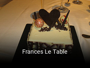 Reserve ahora una mesa en Frances Le Table