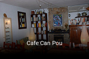 Cafe Can Pou reserva de mesa