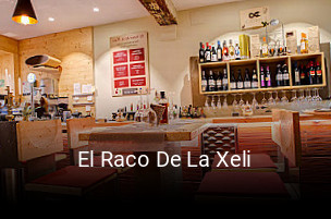 Reserve ahora una mesa en El Raco De La Xeli