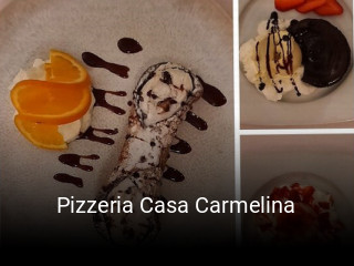 Reserve ahora una mesa en Pizzeria Casa Carmelina