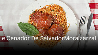Reserve ahora una mesa en e Cenador De SalvadorMoralzarzal