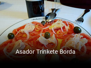 Reserve ahora una mesa en Asador Trinkete Borda