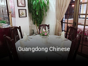 Guangdong Chinese reserva de mesa