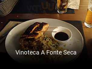 Reserve ahora una mesa en Vinoteca A Fonte Seca
