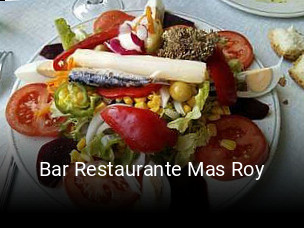 Reserve ahora una mesa en Bar Restaurante Mas Roy