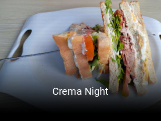 Crema Night reserva de mesa