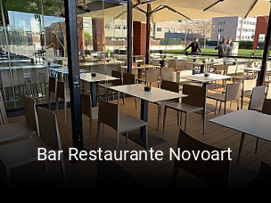 Reserve ahora una mesa en Bar Restaurante Novoart
