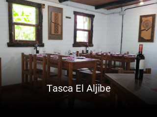 Tasca El Aljibe reserva de mesa