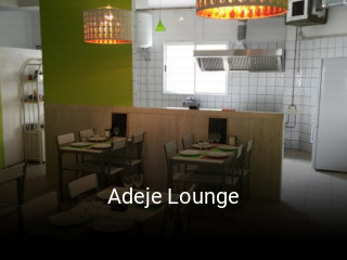 Adeje Lounge reservar mesa